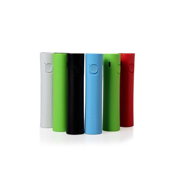 Small Waist Plastic Power Bank Single Section Type 2600mAh Easy Carry