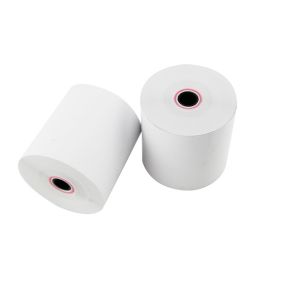 Quality Clear Print 80 X 80 Carbonless Printed Thermal Paper Rolls for sale