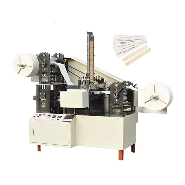 Multifunction Spoon Tongue Pressing plate packing machine 300 Bags / Min High Speed