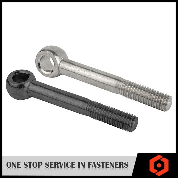 DIN444 Carbon Steel HDG Stainless Steel Eye Bolt Galvanized Lifting Long Eye Bolts