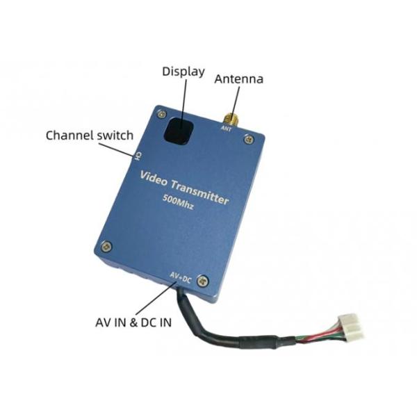 500Mhz FPV UAV Video Transmitter 20km Long Range Wireless Video TX VRX 0