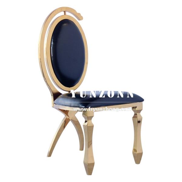 Dubai Luxury Hotel Furniture Cheap Wholesale Gold Stainless Steel Banquet