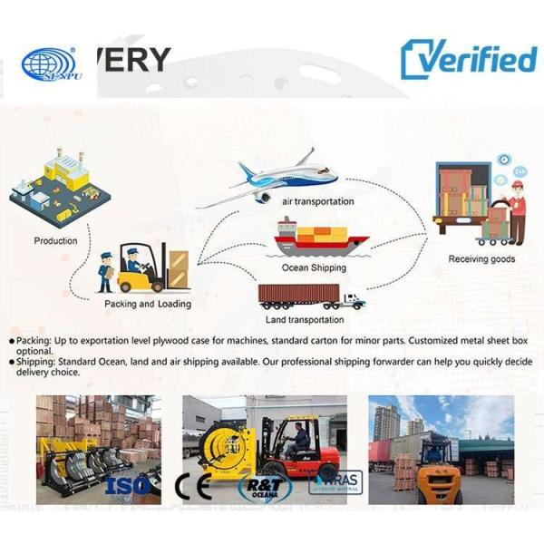 HDPE Hydraulic Butt Fusion Welding Machine DN63 90mm 160mm