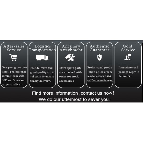 the soft ice cream machine price DW138TC with touch screen machine for sale