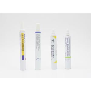 Quality Pharmaceutical Ointment Small Squeeze Tubes , Sanitary Pure Aluminum Paint Tubes for sale