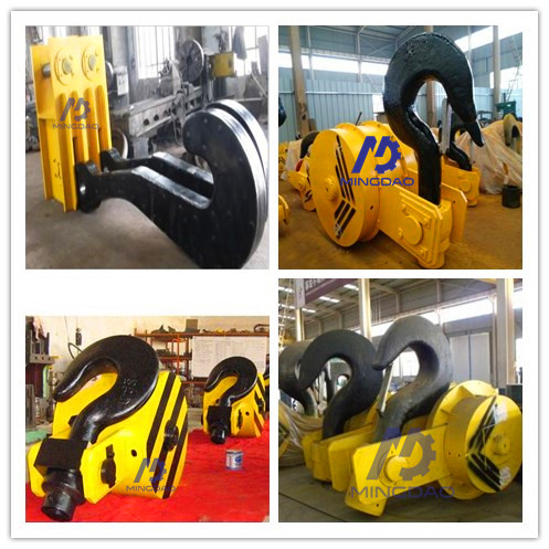 Mingdao Crane Brand High Strength 200 ton 400 ton 450ton 600ton Heavy Duty Lifting Hook