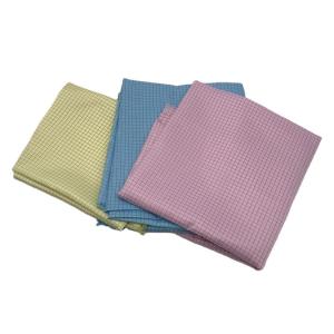 Conductive Cleanroom Anti Static Textiles 5MM Grid Polyester ESD Fabrics