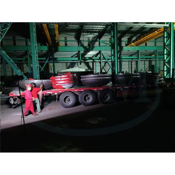 4300mm Diameter ASME Code Dished Heads, Ellipsoidal Bottom