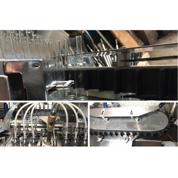 GMP 1-2ML Cosmetic Pharmaceutical Liquid Filling Machines High Speed With 6 Heads