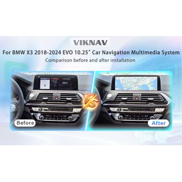 autoradio BMW X3 E83 2018-24 Car Stereo System Touch Screen EVO System