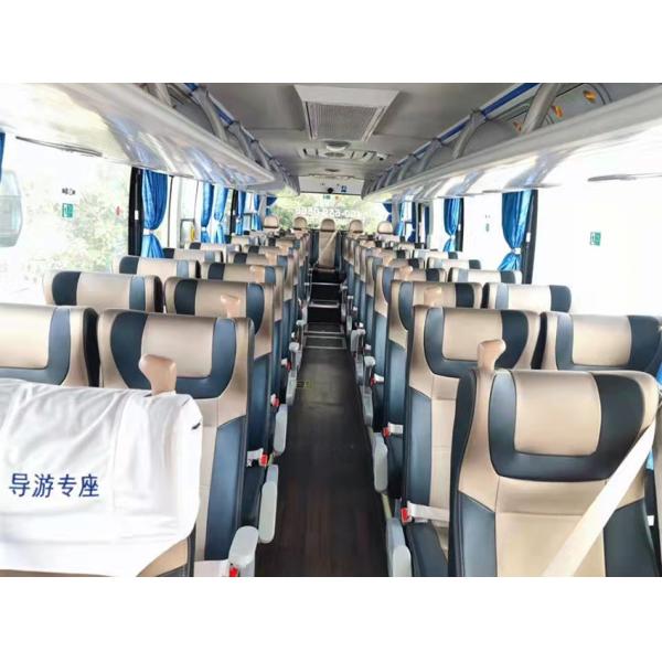 Euro 5 Used Coach Bus 46 Seats Manual Transmission 2nd Hand Coaches with 2 Doors