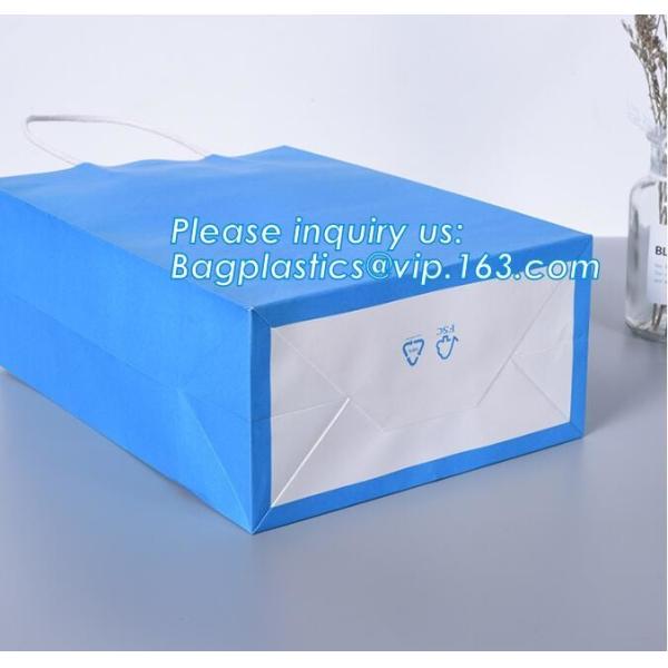 Elegant Embossed For Presents Clothing Wedding Birthday Bridal Baby Shower Paper Gift Bags Modern Fancy Cute Paper Premi