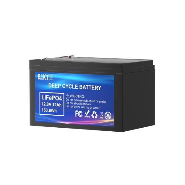 Wholesale BAKTH-32700-4S2P 12.8V 12Ah LiFePO4 Battery Lithium Ion Battery Pack for Electric Bicycles