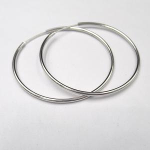 Fashion Design Sterling Silver 925 Hoop Earring