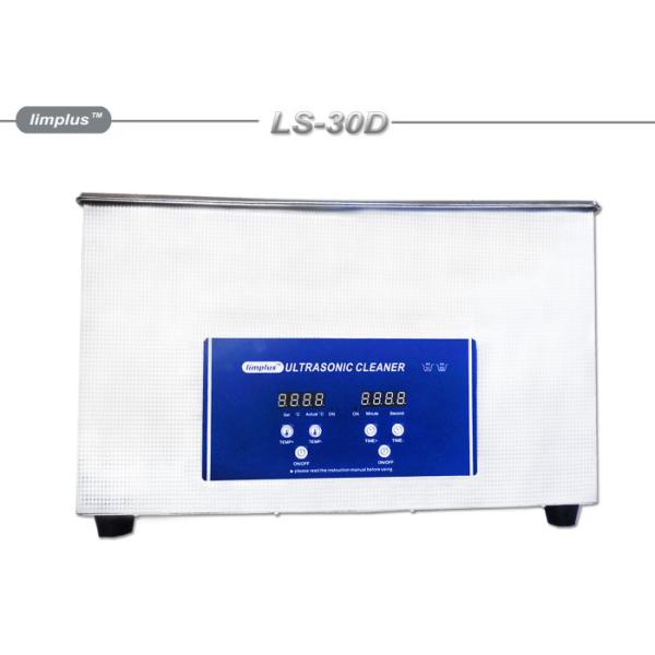30Liter Ultrasonic Cleaning Device , Heated Ultrasonic Parts Cleaner For Electronics