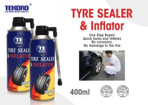 China Non - Toxic Tire Sealer And Inflator For Fixing Flat Tire / Punctured Tire / Rubber Tire on sale