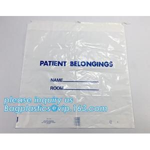 Disposable biohazard infectious plastic drawstring medical waste bag, Promotiona