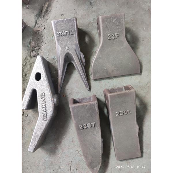 23F 23ST 230L 230ST 230CPE 23WTL Twin Tiger Tooth Bucket Assembly With 23tfp Flex Pin