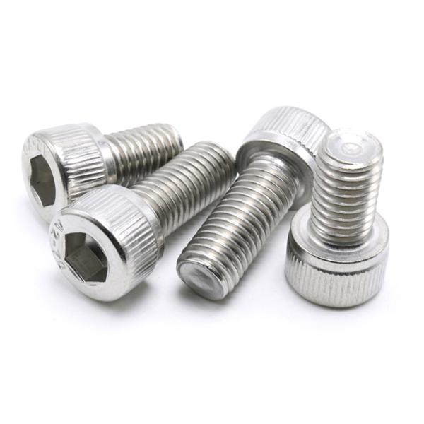 DIN Standard Stainless Steel Allen Key Type Bolt Ss304 Hex Socket Head Cap Bolt M3 M4