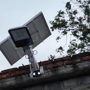 Quality Solar Street Light with WIFI and Security Camera Light Power 100W for Gate for sale