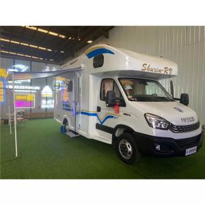 China Customized RV Caravan Van 130km/h , 4x2 Small Family Camper Van Mobile Travel on sale