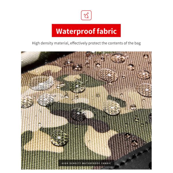 Oxford 65 Liter Hiking Backpack Camouflage Hiking Backpack OEM/ODM