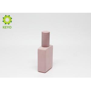 Quality Pink Glass Perfume Bottles , Customizable 30ml Empty Fragrance Oil Bottles for sale