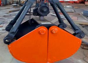 China Bulk material sand and stone loading and unloading mechanical grab bucket on sale