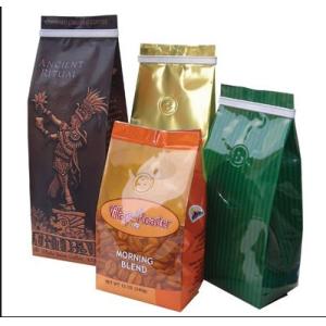 PET / AL / PE Gusset Foil Bag Packaging Recycled with Zipper