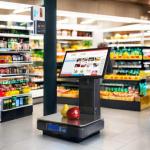 Retail Supermarket Weighing Scale POS Software Recognizes with AI Touch Screen