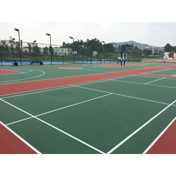 Multifunctional Seamless Outdoor Sports Surfaces 4mm UV-Resistance