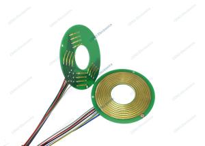 China FR-4 PCB Platter Separate Pancake Slip Ring With ID32mm For Electric Devices on sale