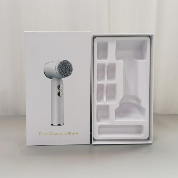 1000mAh Rechargeable Facial Cleansing Brush Green Waterproof Electric Cleansing Brush