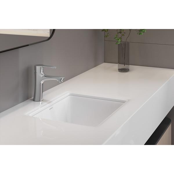 Washroom Basin Faucet High Quality One Handle Brass Chrome Water Tap Hot Cold Mixer Faucets