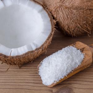 Quality Dried Low Fat Desiccated Coconut Flake Food Sweeteners Customized for sale