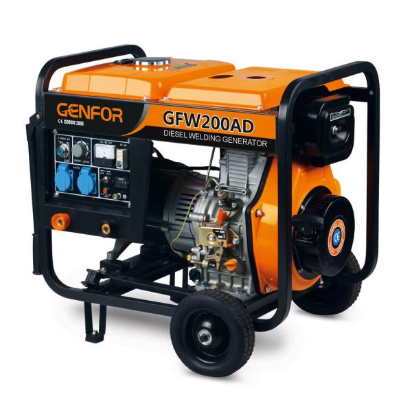 DC 220A ARC Welding Diesel Welder Generator Large Capacity Silent Muffler Design