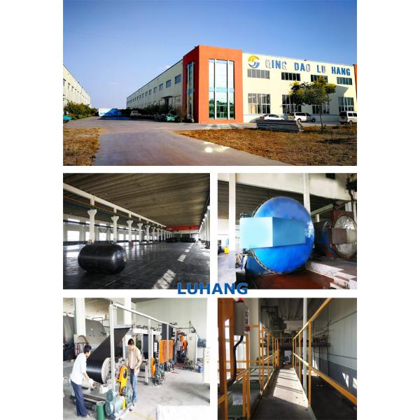 Berthing D Type Marine Rubber Fender Customized Size Tug Boat Fender