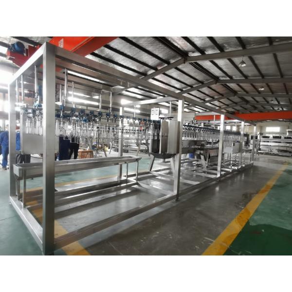 Automatic Poultry Slaughterhouse Machine 300 - 500BPH Chicken Slaughtering Machine