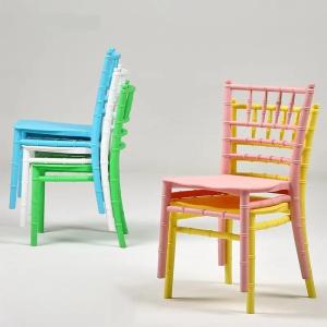 Chiavari Children Plastic Chair PP Classroom Chairs For Kindergarten