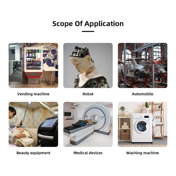 36mm 12V Brushless DC Motor With Gearbox Low Noise For Smart Home Appliances