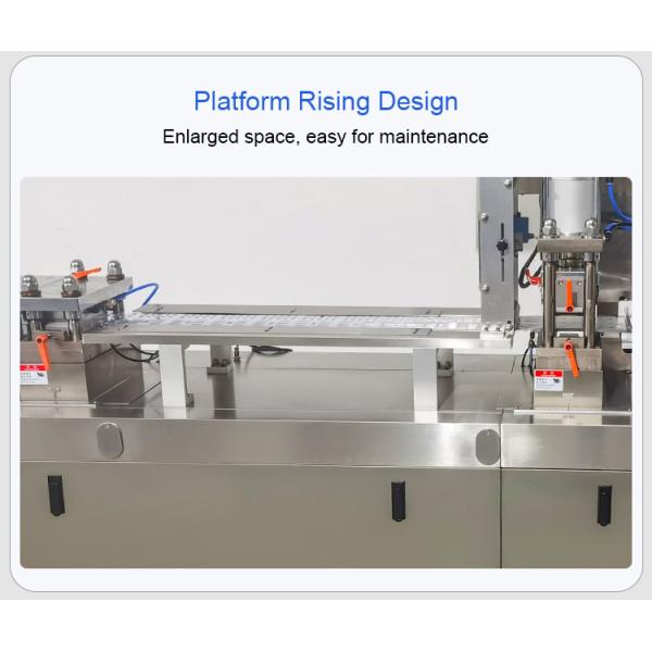 Honey Pill Tablet Blister Sealing Packing Automatic Blister Package Machine