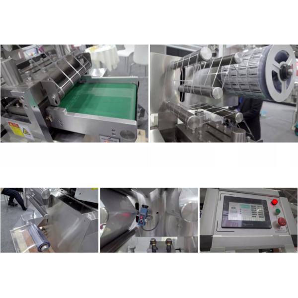 Vitamin Capsule Butter Jam Blister Packing Machine 45 Cutting/Min
