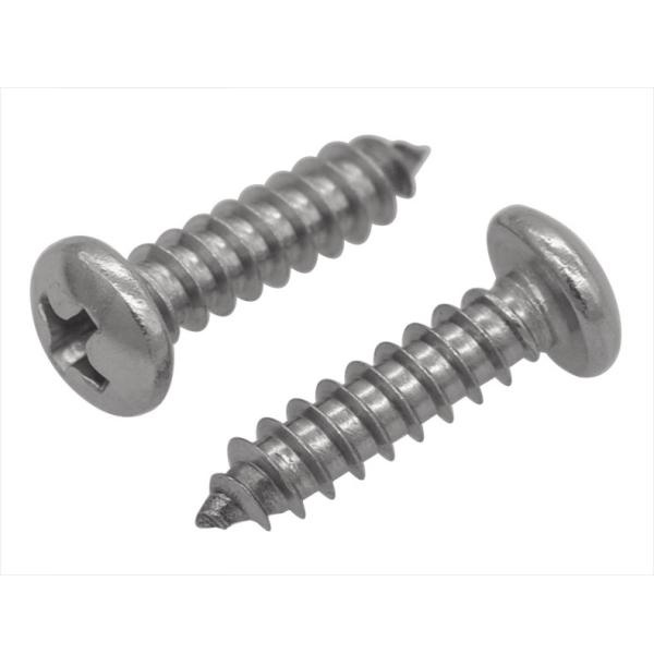 18-8 Stainless Steel Phillips Drive Oval Head Self-Tapping Screws Round Head Pointed Screws