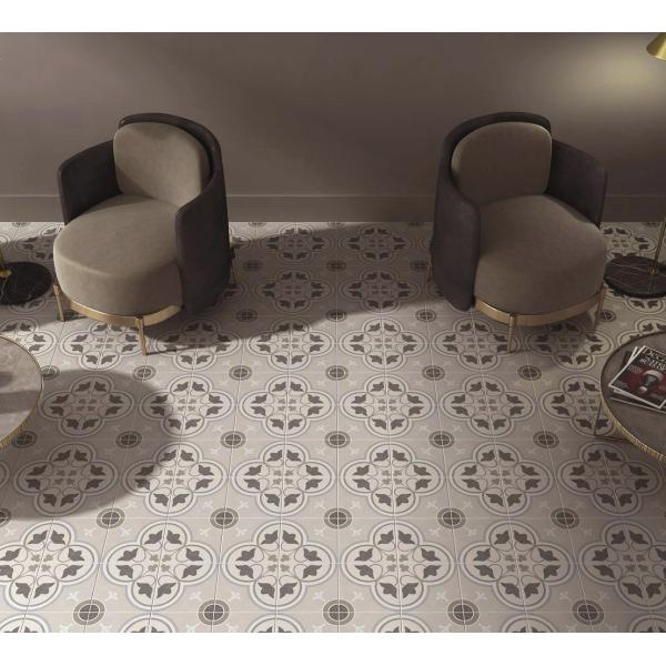 Gray Wear-Resistant Ceramic Rustic Tile 20x20cm