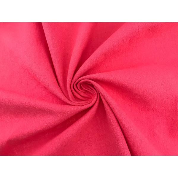 270gsm Slub Plain 8 X 8 Ramie Linen Fabric Stonewashed For Garment