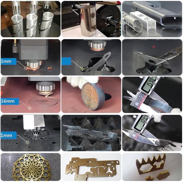 High Speed Precision FSheet Metal Laser Cutting Machine 500W 1000W 80m/min