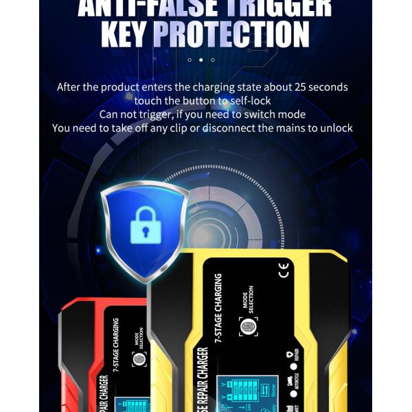 12V 24V PWM Intelligent Lead Acid Battery Charger ISO9001