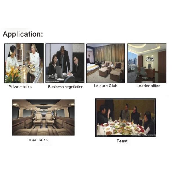 High-tech Ultrasonic 360 Degree Noiseless Omni-directional Voice Detector