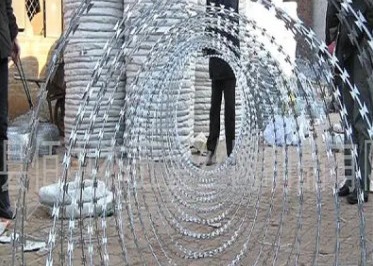 Galvanized Barbed Wire Security Guard Stainless Steel Wire Razor Wire