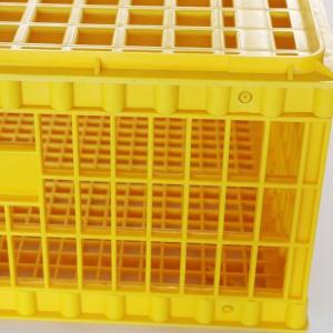 Poultry Broiler Quail Pigeon Plastic Chicken Transport Cages